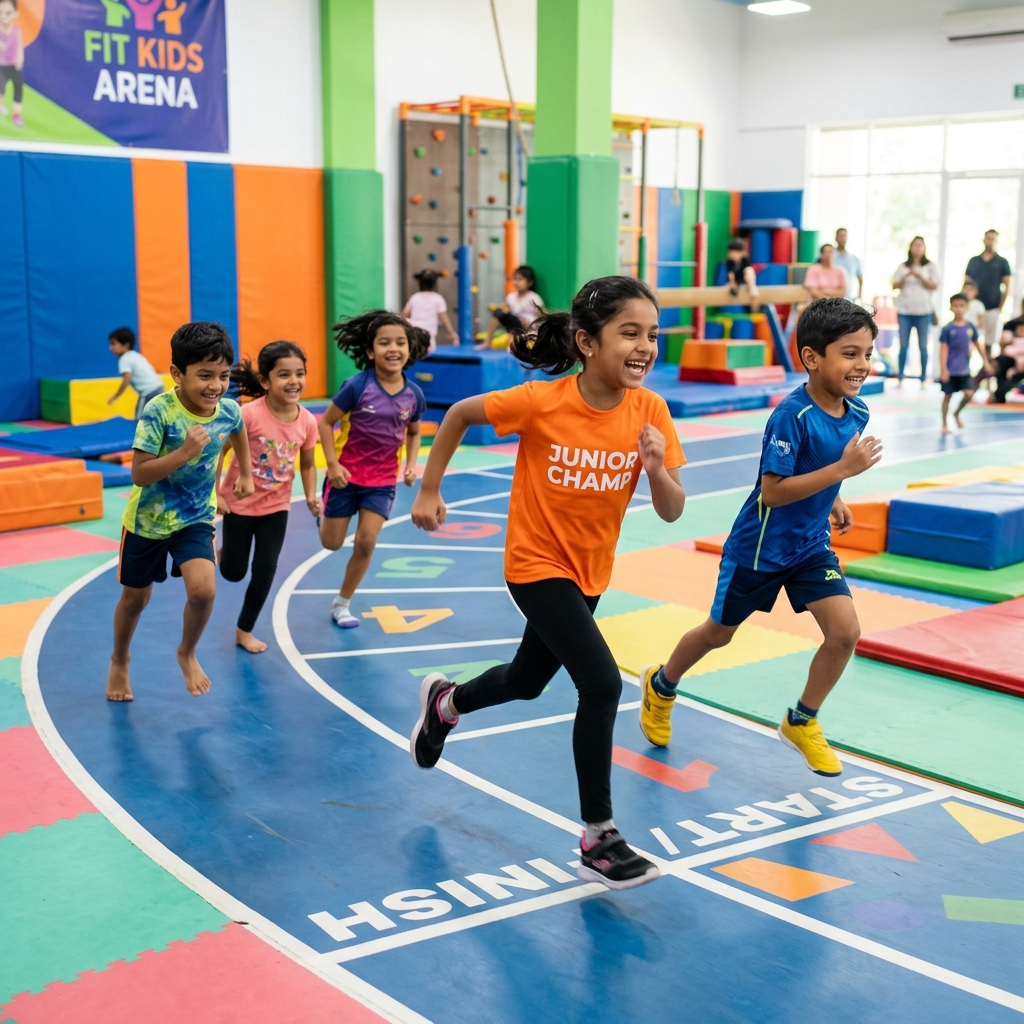 Kids Running