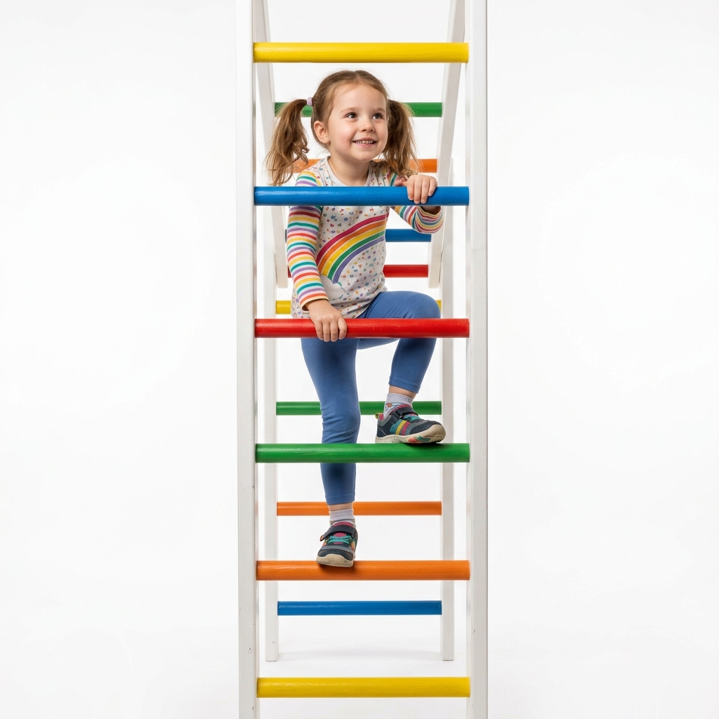 Kid Climbing